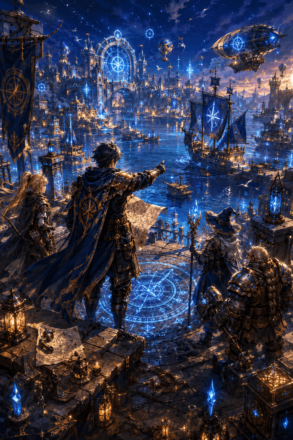 Rune Harbor Tactics art