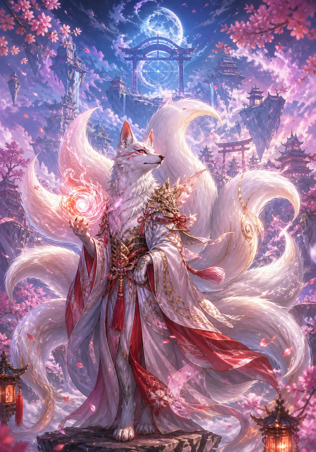 Kitsune Fox Nine Tails cover art